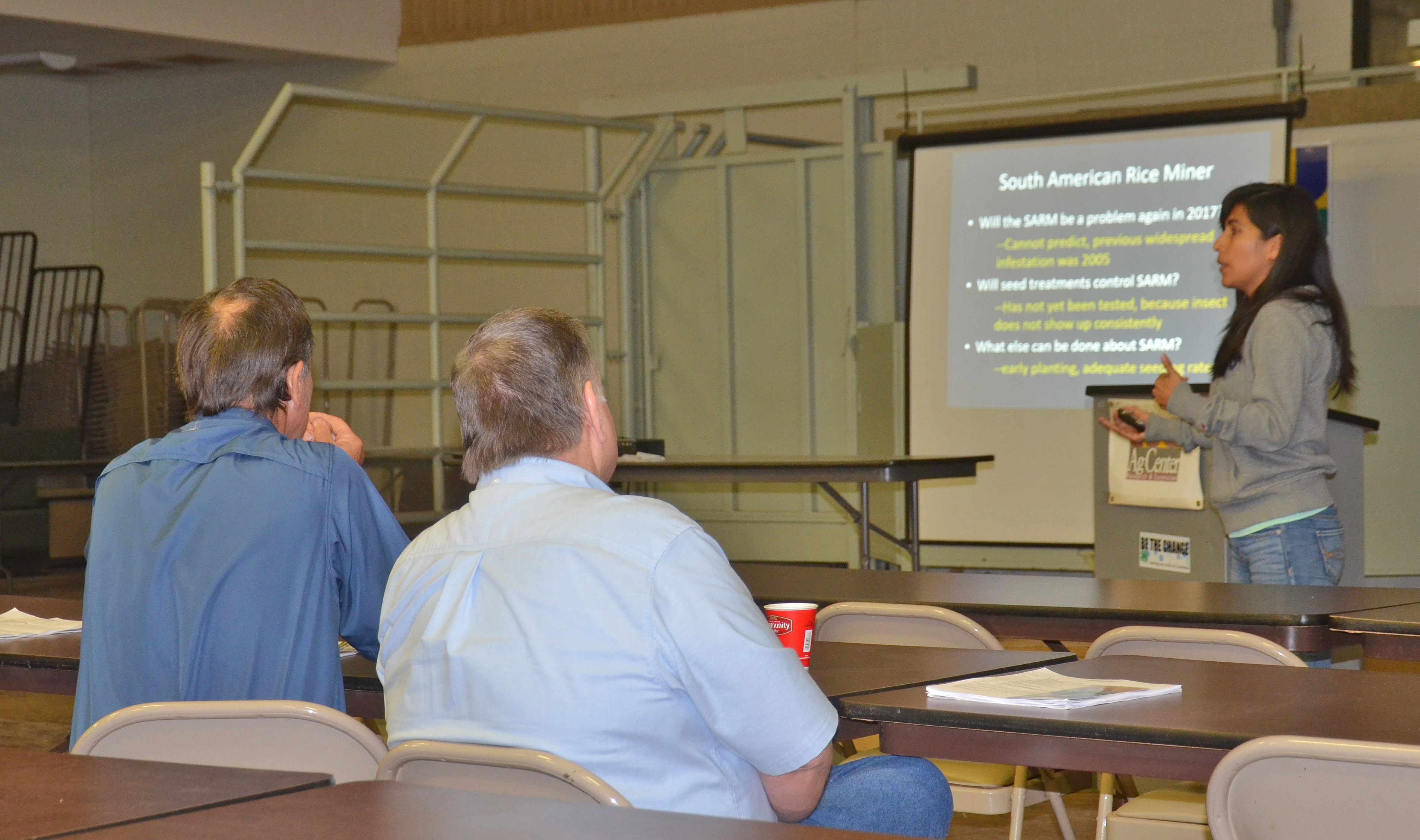 New rice herbicide, crop outlook featured at grower meetings
